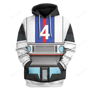 Transformers Jazz G1 - Costume Cosplay Hoodie Sweatshirt Sweatpants