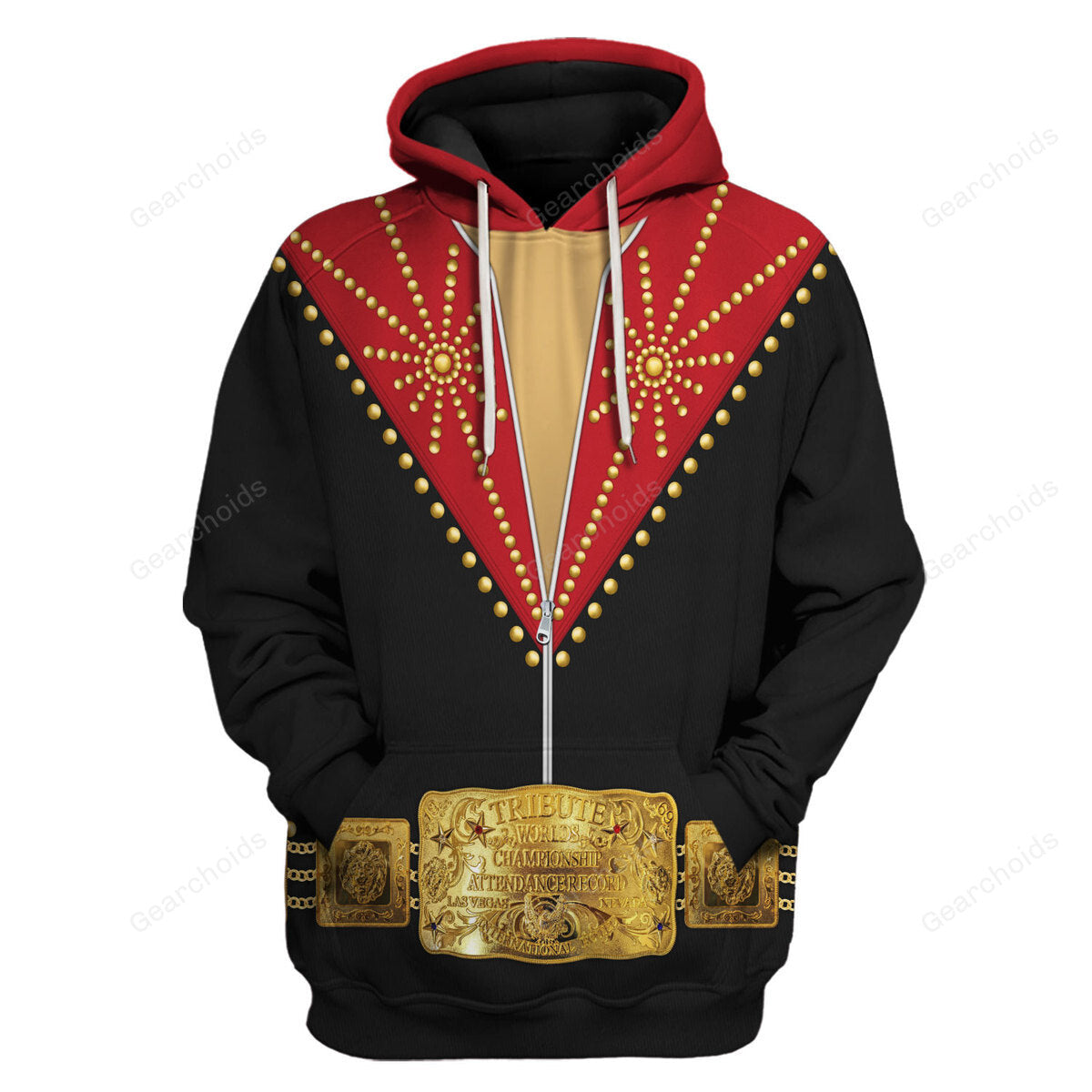 Elvis Cisco Red - Costume Cosplay Hoodie Sweatshirt Sweatpants