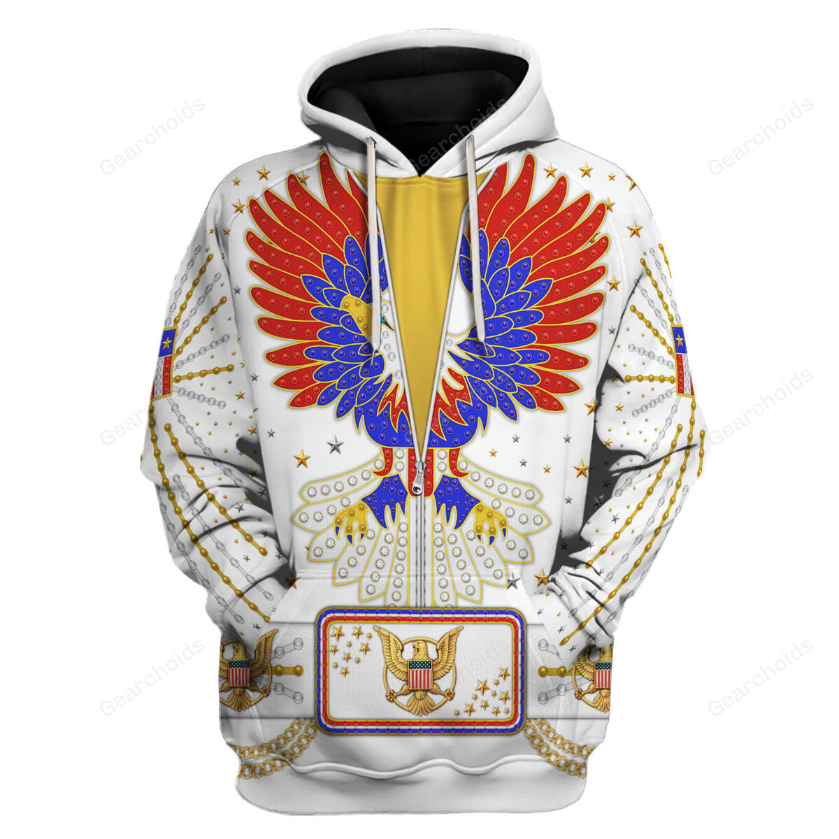 Elvis New Generation Eagle - Costume Cosplay Hoodie Sweatshirt Sweatpants