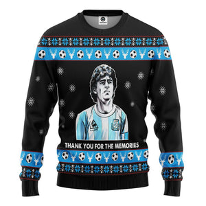 3D Maradona 2020 Ugly Sweater For Men And Women