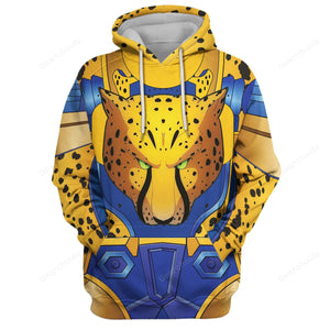 Transformers Cheetor - For Men And Women - Costume Cosplay Hoodie Sweatshirt Sweatpants