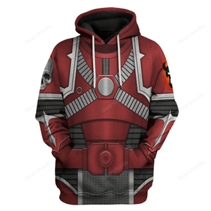 Word Bearers Legion Colour Scheme - Costume Cosplay Hoodie Sweatshirt Sweatpants