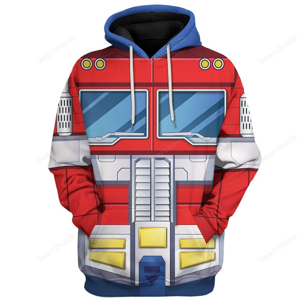 Transformers Op timus Prime - Costume Cosplay Hoodie Sweatshirt Sweatpants