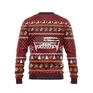 U.S Marine Corps Ugly Christmas Sweater