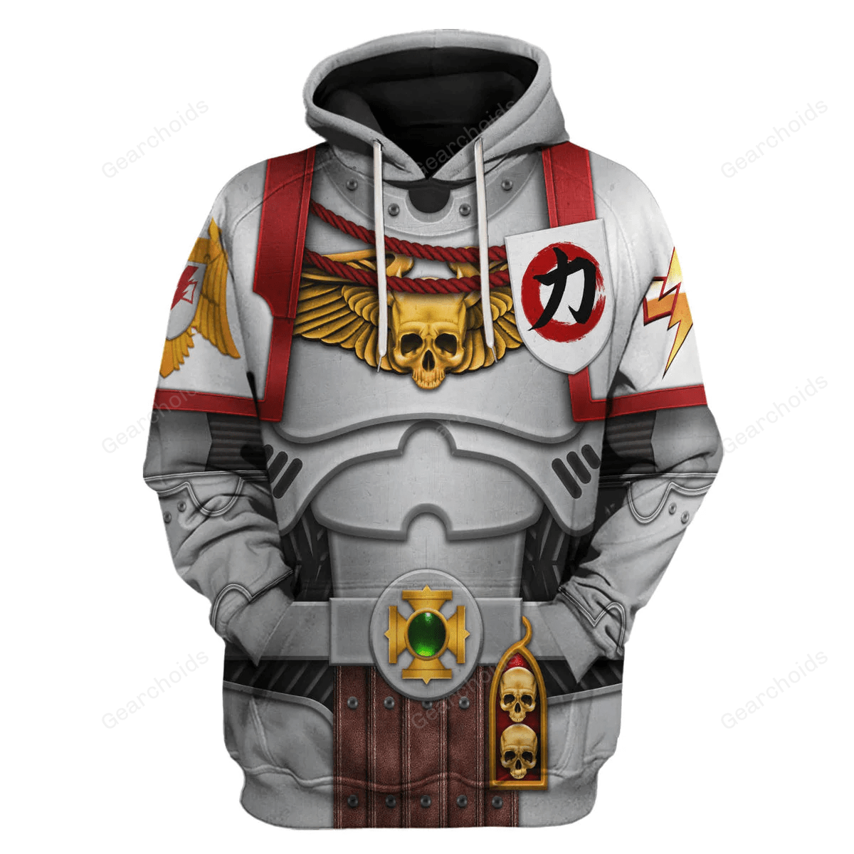 Warhammer White Scars Captain - Costume Cosplay Hoodie Sweatshirt Sweatpants