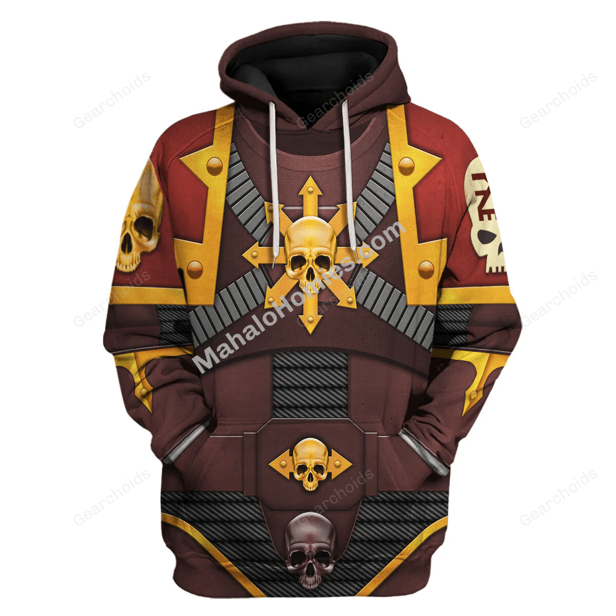 The Brazen Beasts Khorne Daemonkin Warband Colour Scheme - Costume Cosplay Hoodie Sweatshirt Sweatpants