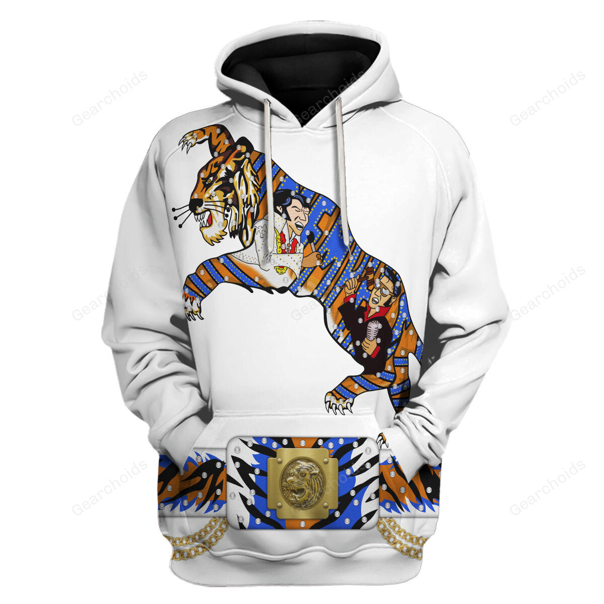 Elvis Presley Tiger - Costume Cosplay Hoodie Sweatshirt Sweatpants