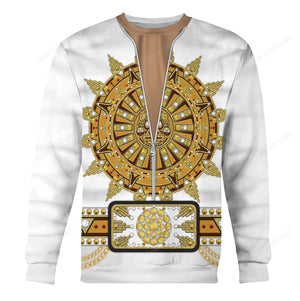 Sun Dial Elvis Sweat Suit - Costume Cosplay Hoodie Sweatshirt Sweatpants