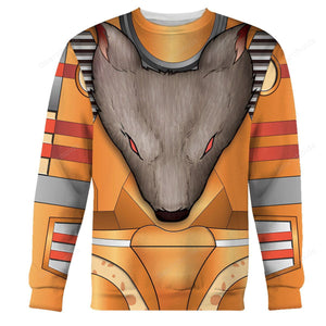 Transformers Rattrap Beast Wars - Costume Cosplay Hoodie Sweatshirt Sweatpants