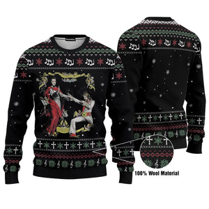 Jesus And Elvis Custom Ugly Sweater - Best Gift For Christmas