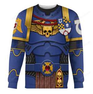 Warhammer Ultramarines Captain - Costume Cosplay Hoodie Sweatshirt Sweatpants