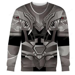 Transformers The Last Knight Knight Armor Turbo Changer Grimlock - Costume Cosplay Hoodie Sweatshirt Sweatpants