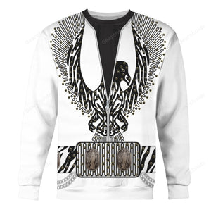 Elvis Black Phoenix Suit - Costume Cosplay Hoodie Sweatshirt Sweatpants