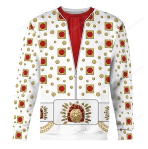 Elvis Eyelet Suit - Costume Cosplay Hoodie Sweatshirt T-Shirt Sweatpants