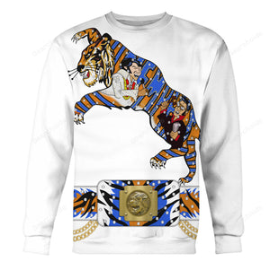 Elvis Presley Tiger - Costume Cosplay Hoodie Sweatshirt Sweatpants