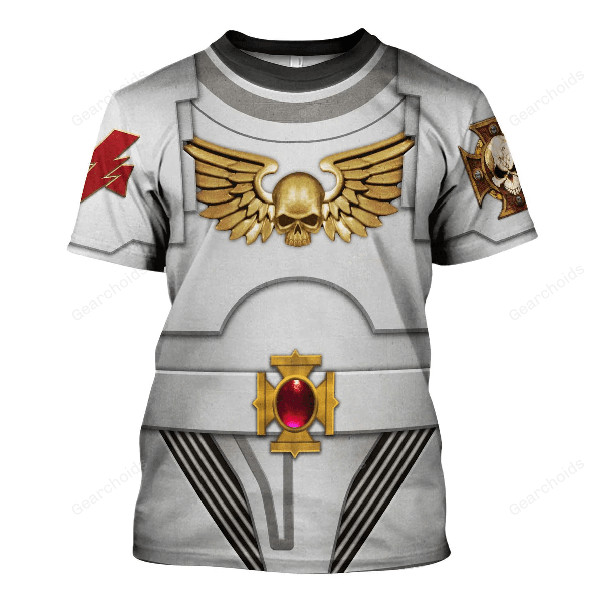 Warhammer Terminator Armor White Scars - Costume Cosplay T-shirt