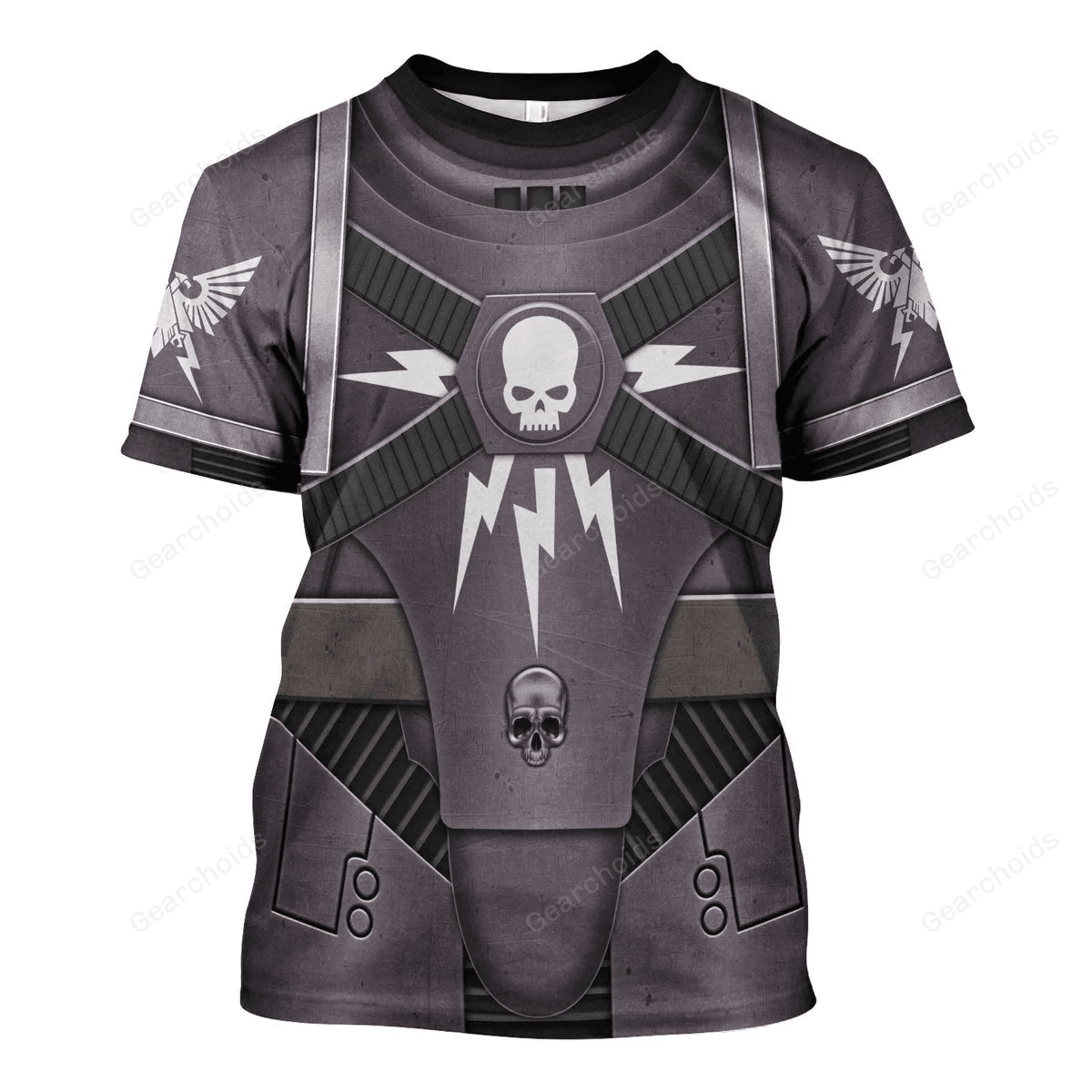 Pre-Heresy Black Templars In Mark IV Maximus Power Armor - Costume Cosplay T-shirt