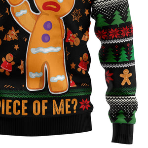 Gingerbread Man Ugly Sweater For Men And Women