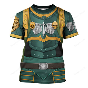 Warhammer Lion El Jonson Warrior - Costume Cosplay T-shirt