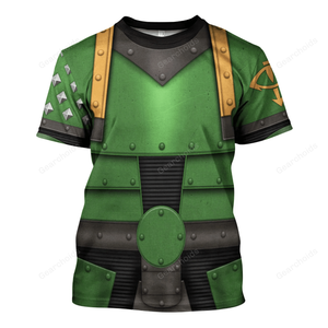 Pre-Heresy Sons of Horus Legion Colour Scheme - Costume Cosplay T-shirt