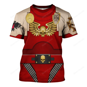 Warhammer Terminator Armor Blood Ravens - Costume Cosplay T-shirt