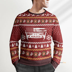 U.S Marine Corps Ugly Christmas Sweater