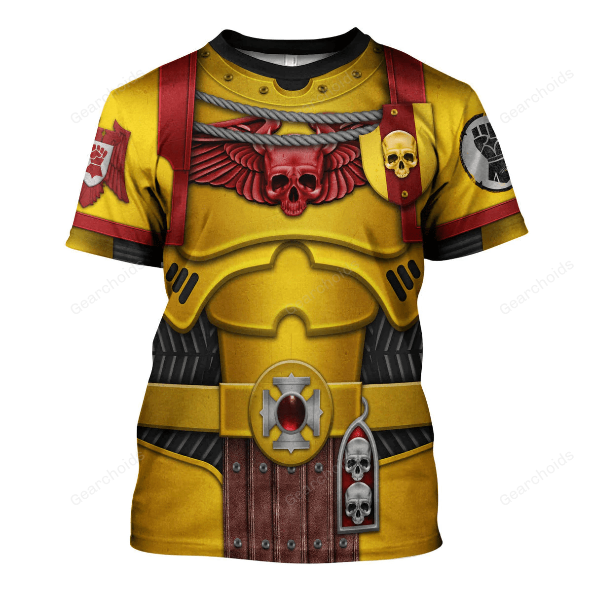 Warhammer Imperial Fists Captain - Costume Cosplay T-shirt