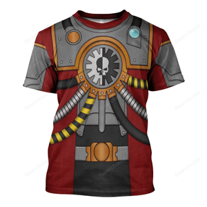 Warhammer Red Adeptus Mechanicus - Costume Cosplay T-shirt