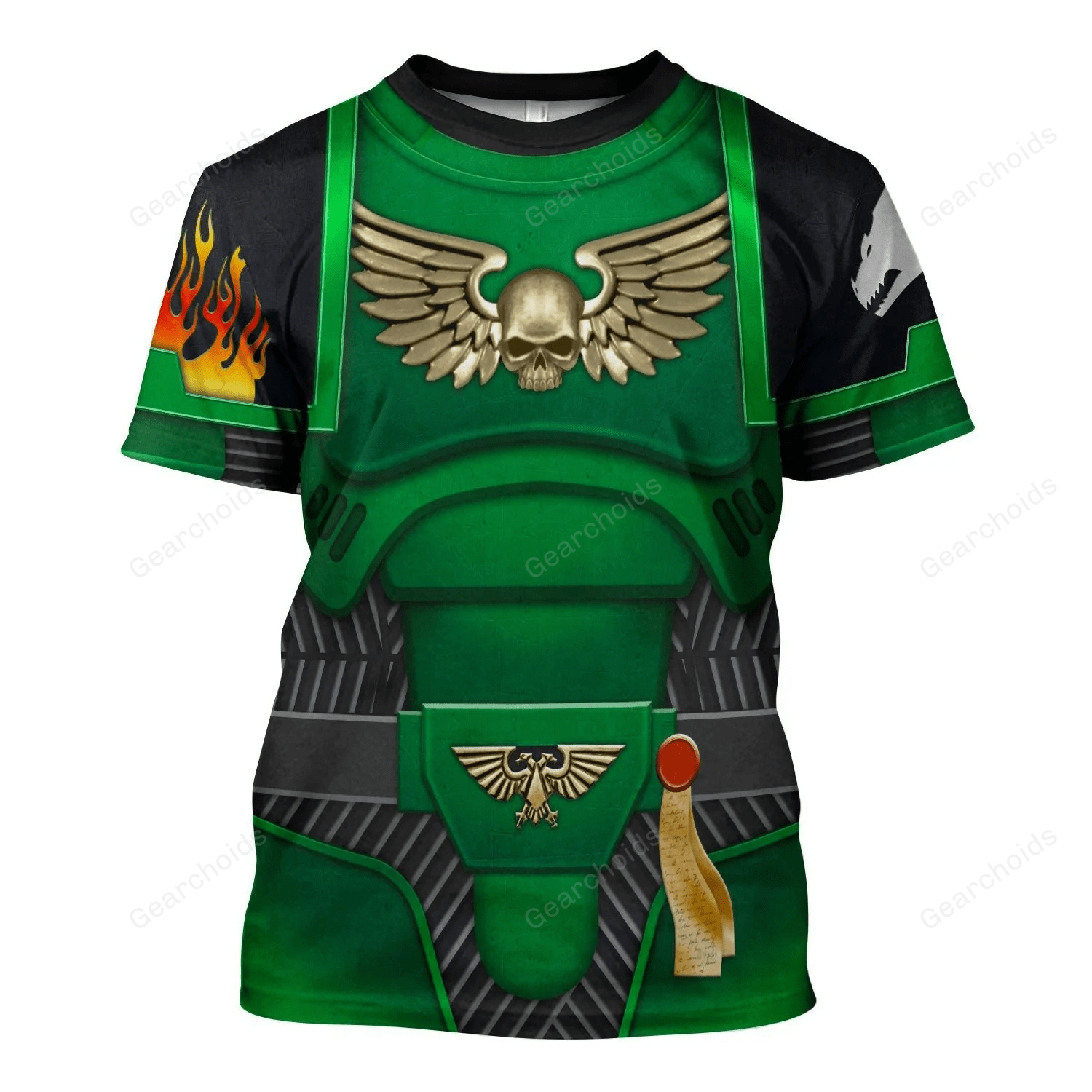 Warhammer Space Marines Salamanders - Costume Cosplay T-shirt