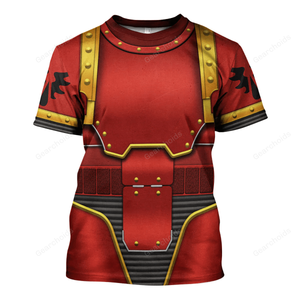 Blood Angels In Mark III Power Armor - Costume Cosplay T-shirt