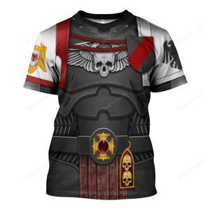 Warhammer Raven Guard Captain - Costume Cosplay T-shirt