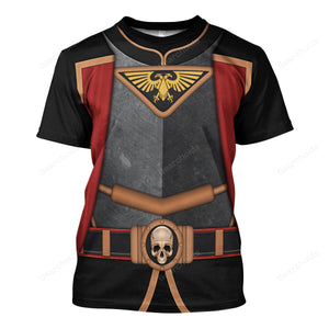 Warhammer Commissar Yarrick - Costume Cosplay T-shirt