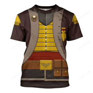 Warhammer Death Korps Of Krieg Commissar - Costume Cosplay T-shirt