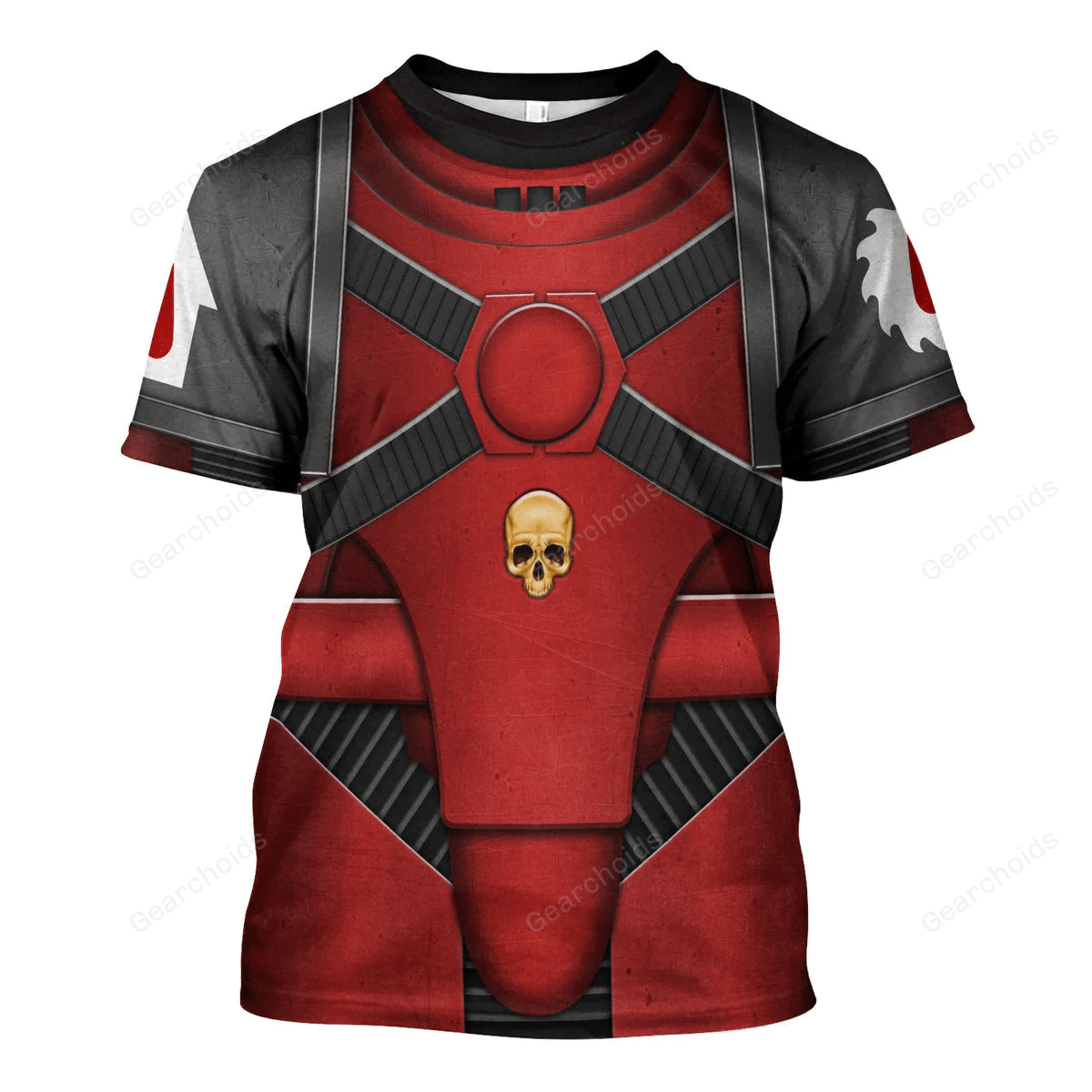 Pre-Heresy Flesh Tearers In Mark IV Maximus Power Armor - Costume Cosplay T-shirt