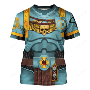 Warhammer Sons Of Horus Captain - Costume Cosplay T-shirt