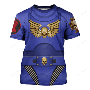 Warhammer Terminator Armor Crimson Fists - Costume Cosplay T-shirt