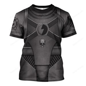 Pre-Heresy Raven Guard In Mark IV Maximus Power Armor - Costume Cosplay T-shirt