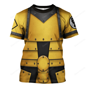 Pre-Heresy Imperial Fists In Mark II Crusade - Costume Cosplay T-shirt