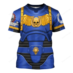 Warhammer Space Marines Video Games V2 - Costume Cosplay T-shirt