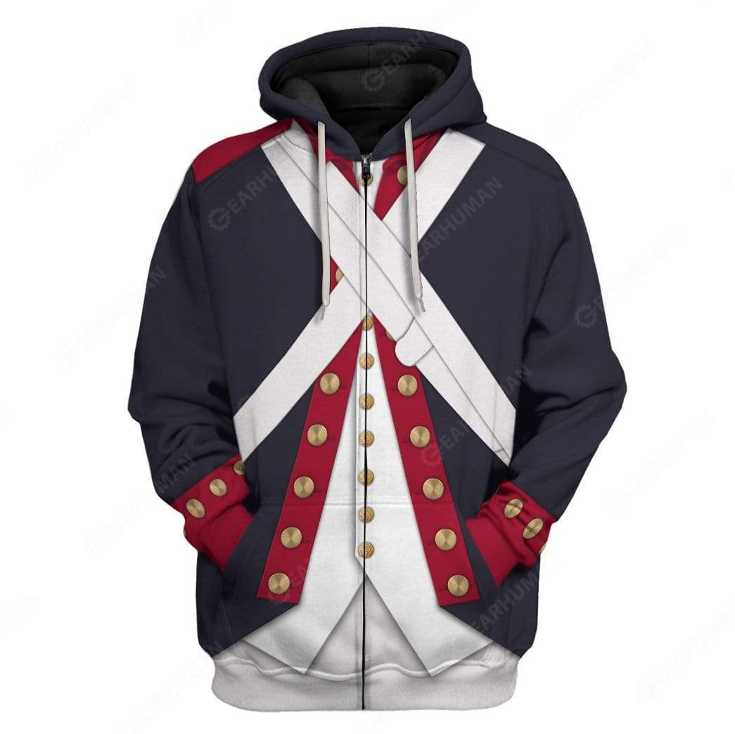 Continental Army Apparel - Costume Cosplay Hoodie 