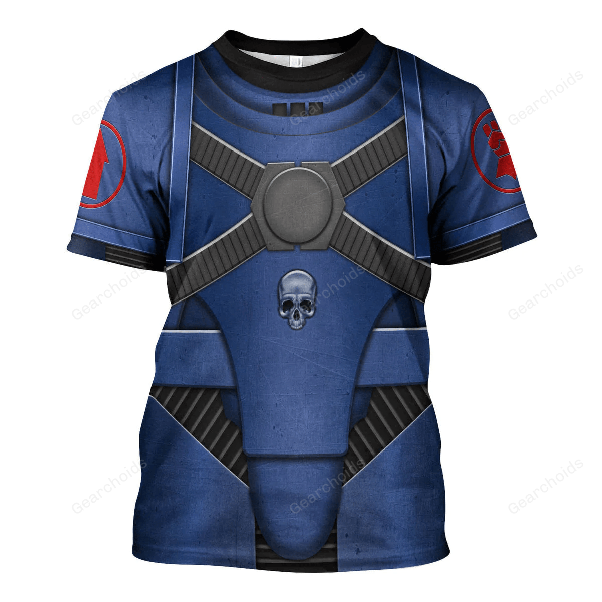 Crimson Fists Mark IV Maximus Power Armor - Costume Cosplay T-shirt