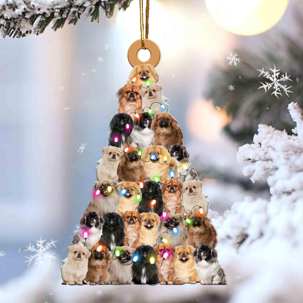 Pekingese Lovely Tree Ornament - Gift For Dog Lover