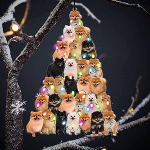 Pomeranian Lovely Tree Ornament - Gift For Dog Lover