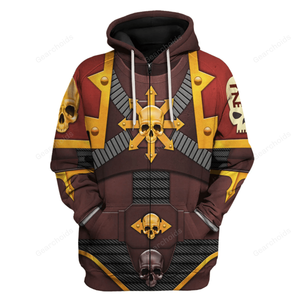 The Brazen Beasts Khorne Daemonkin Warband Colour Scheme - Costume Cosplay Hoodie Sweatshirt Sweatpants