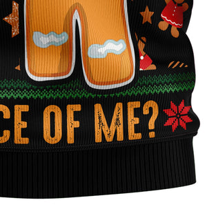 Gingerbread Man Ugly Sweater For Men And Women