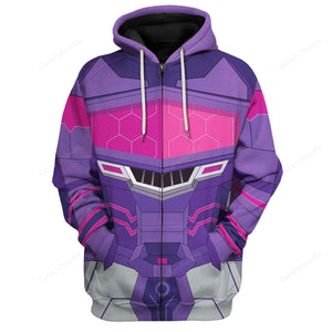 Transformers Shockwave Decepticons - Costume Cosplay Hoodie Sweatshirt Sweatpants