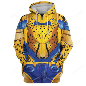 Transformers Cheetor - For Men And Women - Costume Cosplay Hoodie Sweatshirt Sweatpants