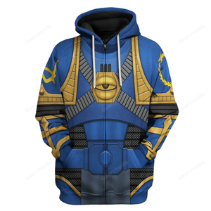 Thousand Sons Legion Colour Scheme - Costume Cosplay Hoodie Sweatshirt Sweatpants