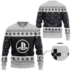 3D PS5 Custom Cosplay Ugly Christmas Sweater