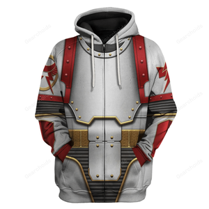 White Scars In Mark III Power Armor - Costume Cosplay Hoodie Sweatshirt Sweatpants